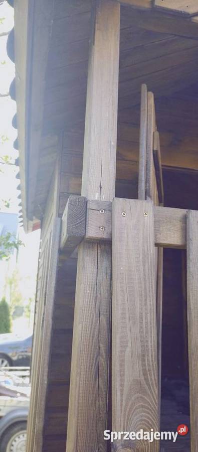 Domek dzieci ze zjeżdżalnią Łańcuchów