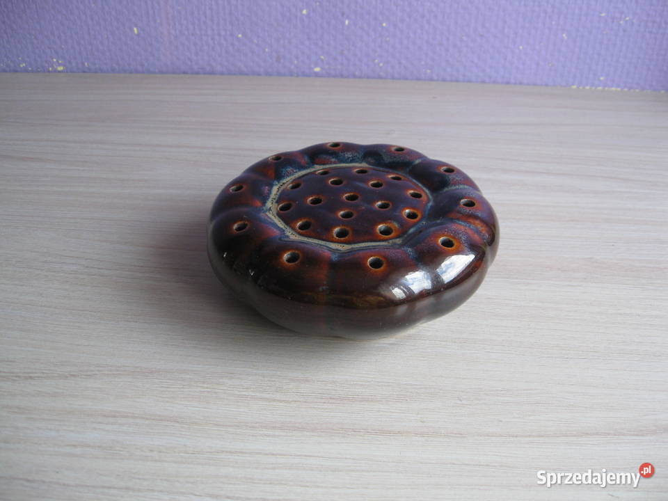 Stara ceramiczna ikebana Parowa kBolesławiec Bolesławiec sprzedam