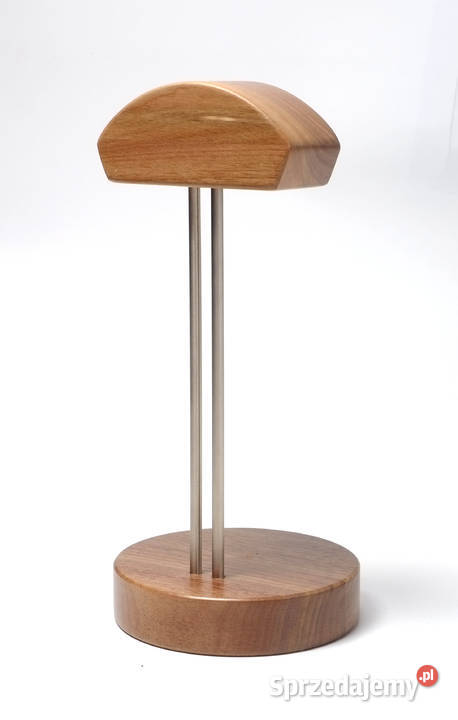 Statyw podstawka stojak na słuchawki drewno lubelskie Lublin