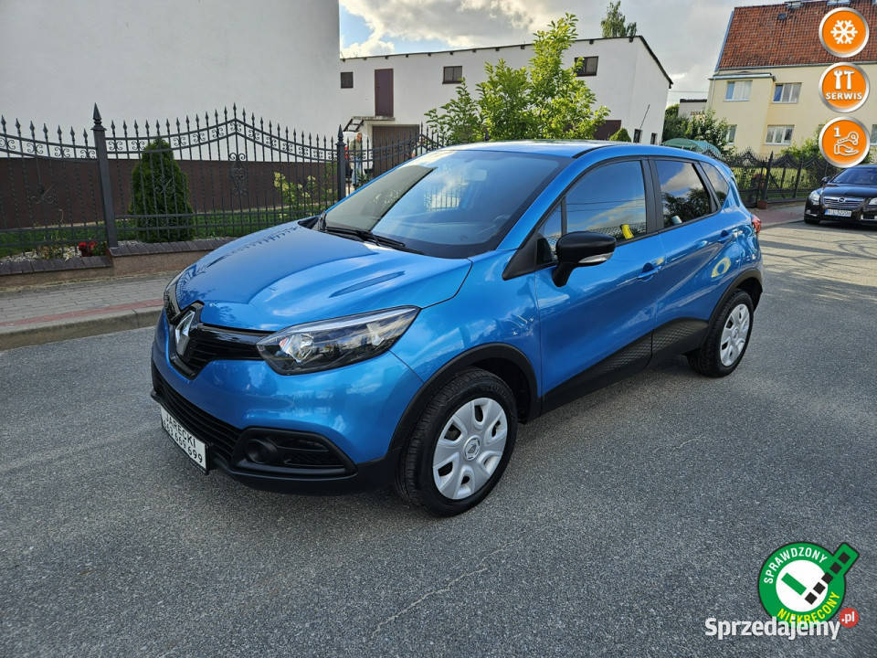 Renault Captur Opłacony Zdrowy Zadbany nieuszkodzony Kisielice