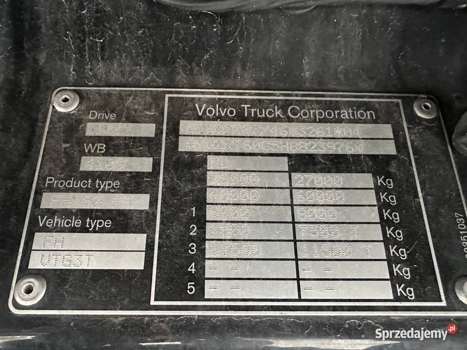 Puscher oś skrętnaADR60ton XXL Alcoa klima stac bluetooth