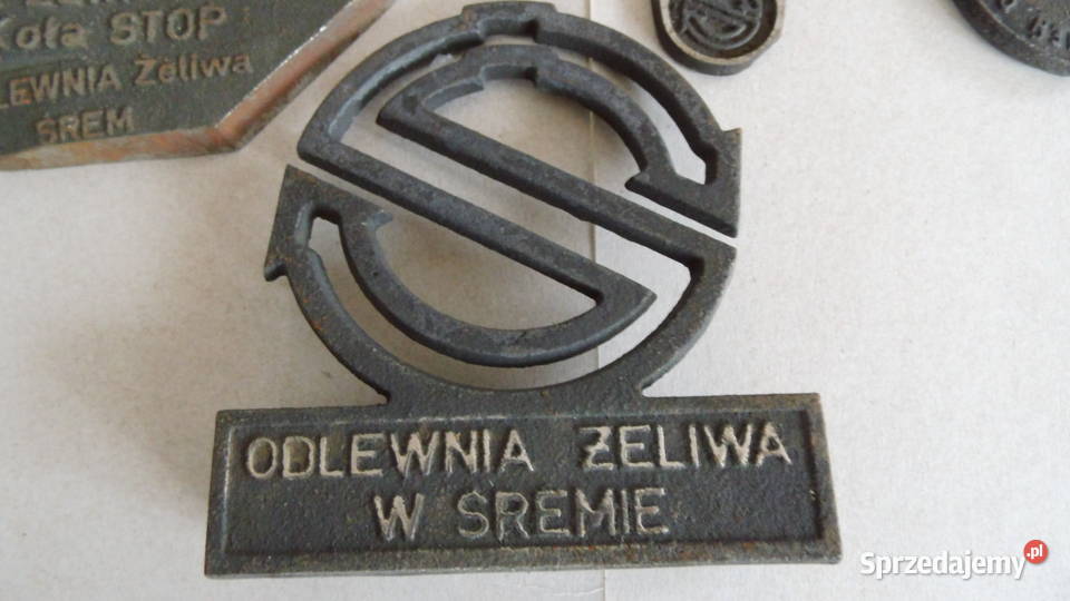 Plakiety metalowe Tabliczki Odlewnia w Śremie wielkopolskie Radzewice