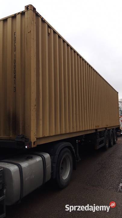 Kontener morski 40hc 2021 kolor piaskowy