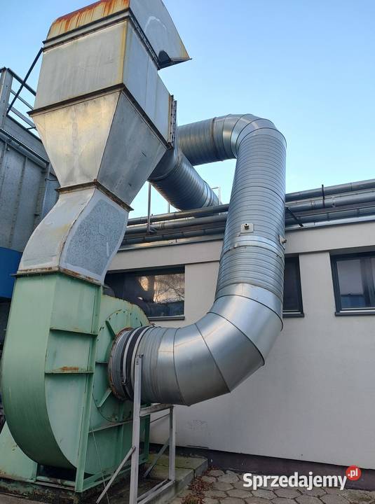 instalacja odciągowa z powrotem powietrza 90 kw Maków Podhalański