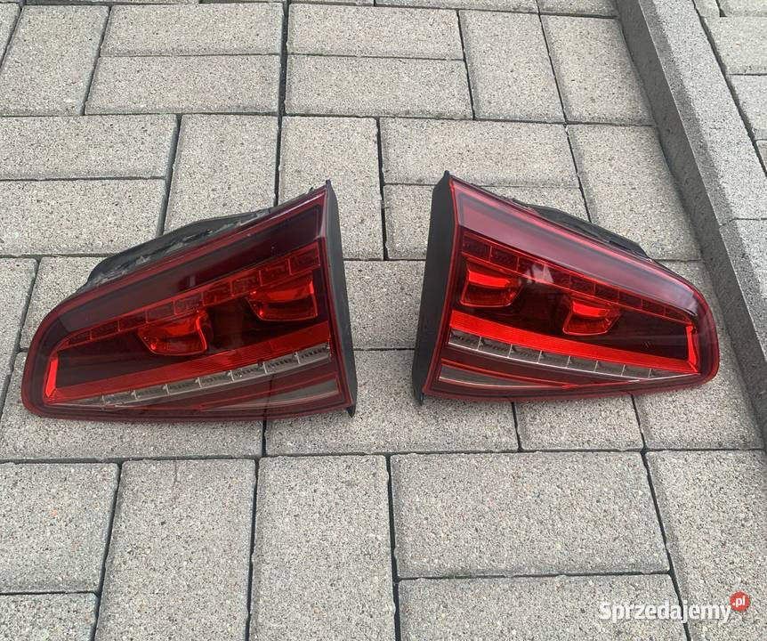 VW GOLF VII lampy klapy bagażnika LED wielkopolskie Pleszew
