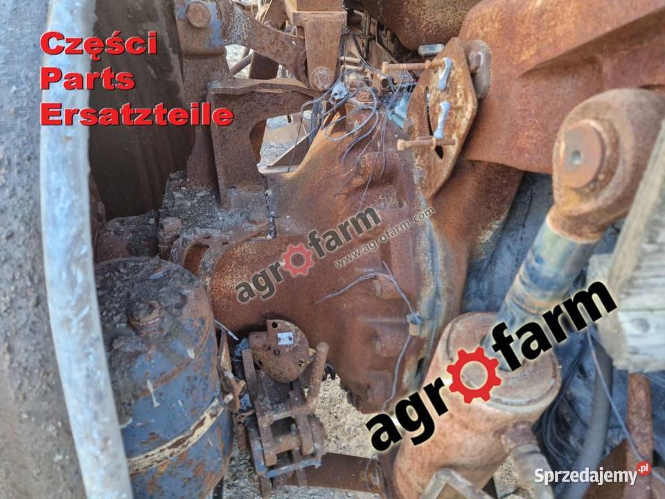 Fendt 716 S4 części silnik skrzynia biegów oś Rolnictwo Byków