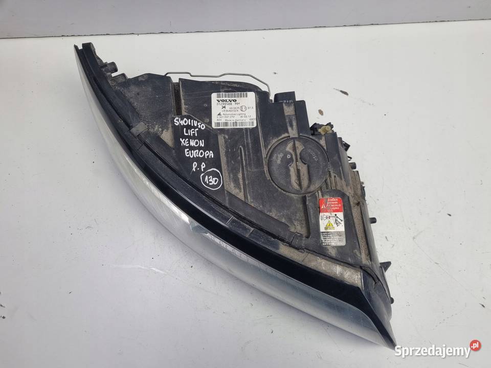 LAMPA PRAWA Volvo S40 II V50 LIFT PRZEDNIA prawy osobowe Lampy przednie