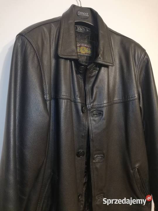 Kurtka skórzana czarna skóra naturalna