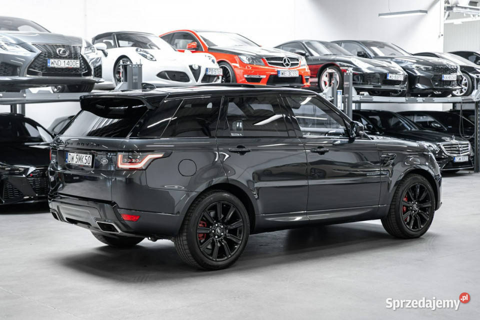 Land Rover Range Rover Sport 30P 400 HSE Dynamic kurtyny powietrzne małopolskie Węgrzce