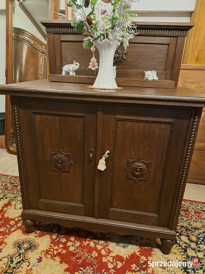 Piękna komoda z nadstawką secesja
