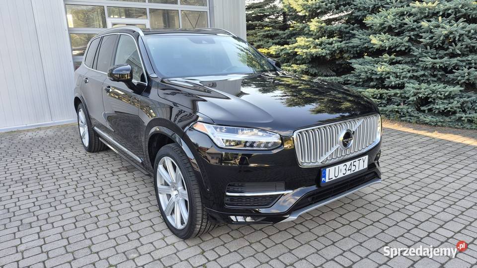 Volvo XC90 inscription 20 T6 7 osobowy skórzana tapicerka lubelskie Lublin