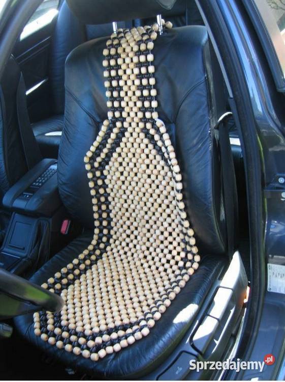 Mata Koralikowa na Fotel Samochodowy Targonie-Wity