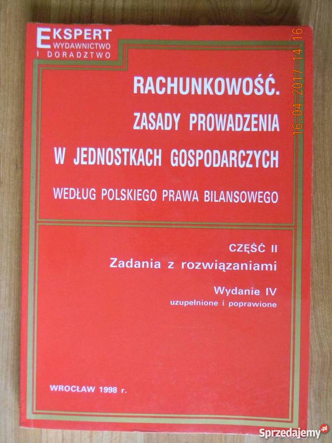 Rachunkowość Zasady prowadzenia w jednostkach Gorzów Wielkopolski