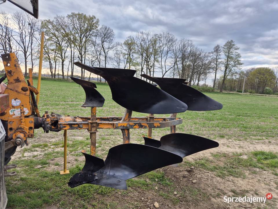 Pług dwuskibowy obrotowy Huard kuhn 2 obracalny nieuszkodzony Drogomyśl