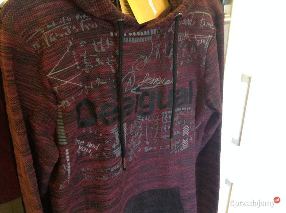 Bluza z Kapturem Męska DESIGUAL r M nowa Rozmiar M Nowa Sól