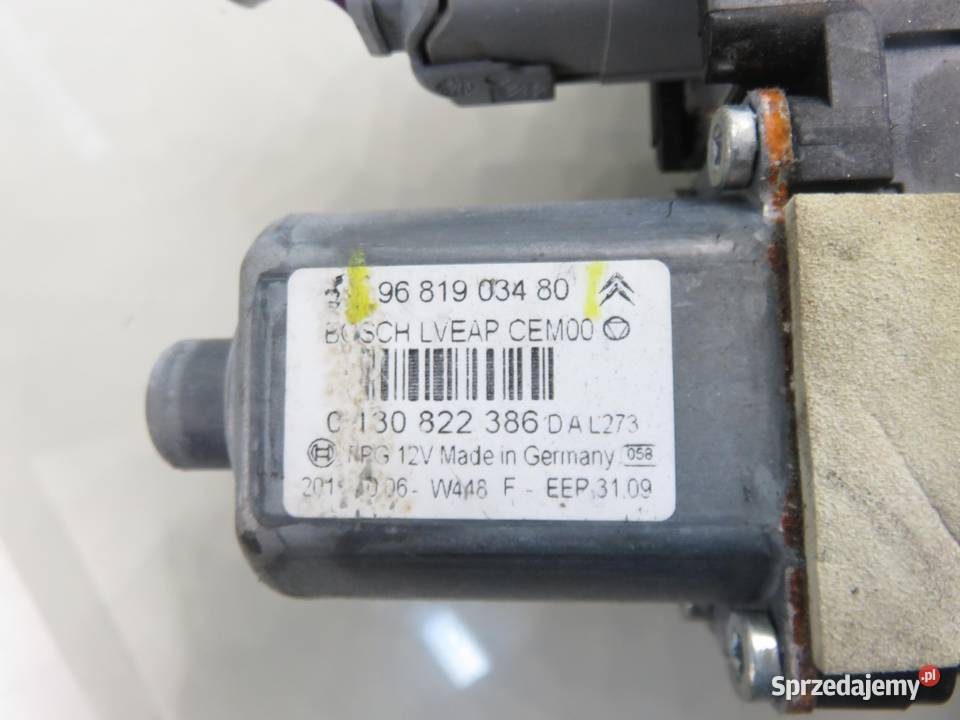 PODNOŚNIK SZYBY PRAWY 3D PEUGEOT 308 CC osobowe Mechanizmy opuszczania szyb małopolskie