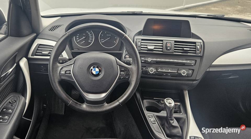 BMW 118d 20d 143 F20 bezwypadkowy Bogata wersja biały Zawiercie sprzedam