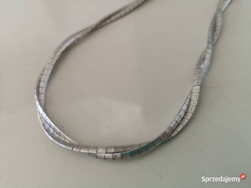 naszyjnik podwójny srebro vintage srebro Naszyjniki Toruń