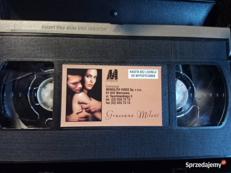 Kasety VHS Ostatni Skok Grzeszna Miłość