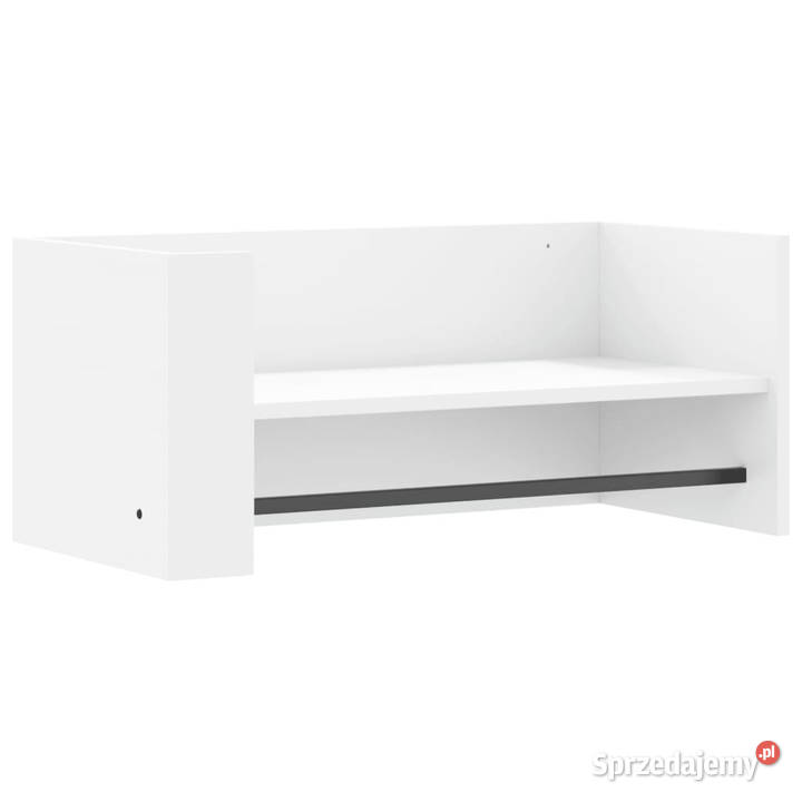 Półka wisząca biała 705x35x305 materiał Warszawa