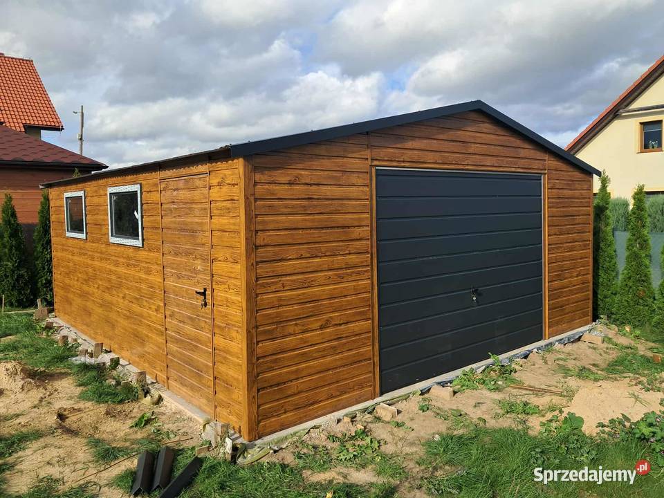Garaż blaszany PREMIUM Wzmocniony profilem Rybnik