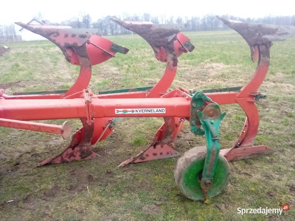 Plug obrotowy 3 skibowy plus 1 kverneland Unisławice sprzedam