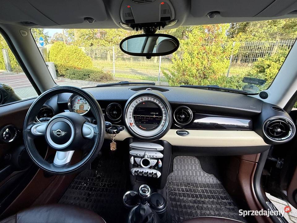 Mini Cooper Clubman full opcją skórzana tapicerka Iłowa