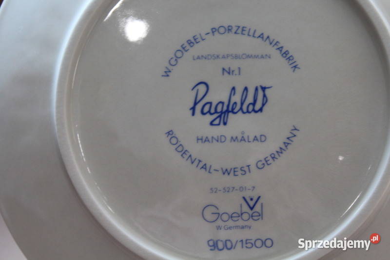 Komplet talerzy Goebel 486 FiaF zachodniopomorskie