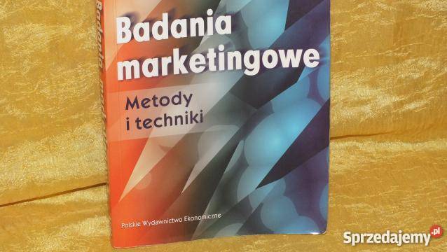 Badania marketingowe Stanisław Kaczmarczyk Podręczniki Inowrocław sprzedam