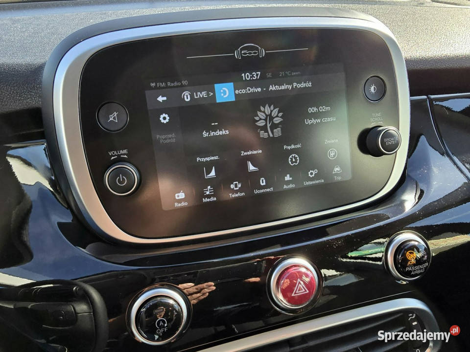 Fiat 500x Urban Look oryginał 100 bezwypadkowy czujnik deszczu Ustroń