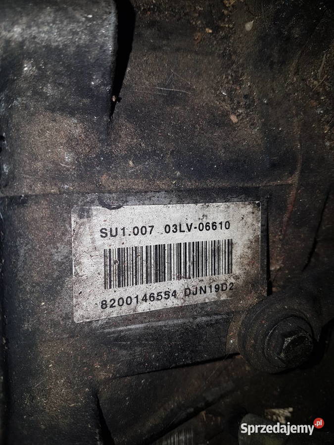 RENAULT ESPACE IV 30 DCI SKRZYNIA BIEGOW DJN19D2 Układ napędowy Turek
