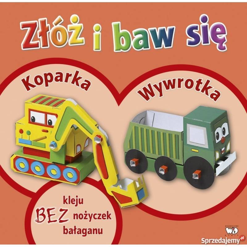 Złóż i baw się Koparka Wywrotka Warszawa