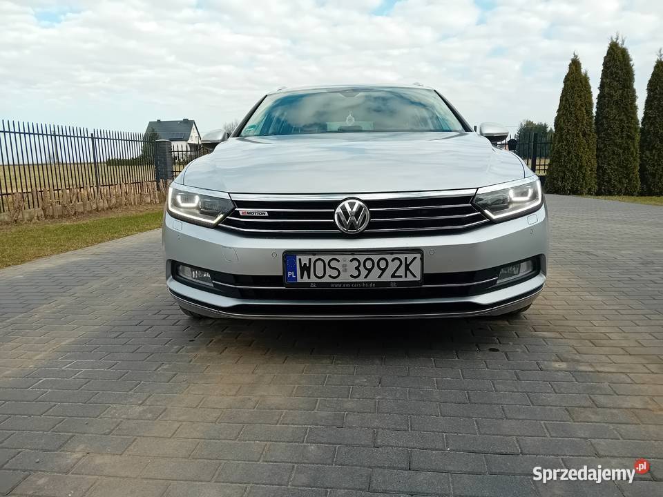 Sprzedam vw passat b8 240 4motion światła do jazdy dziennej Myszyniec