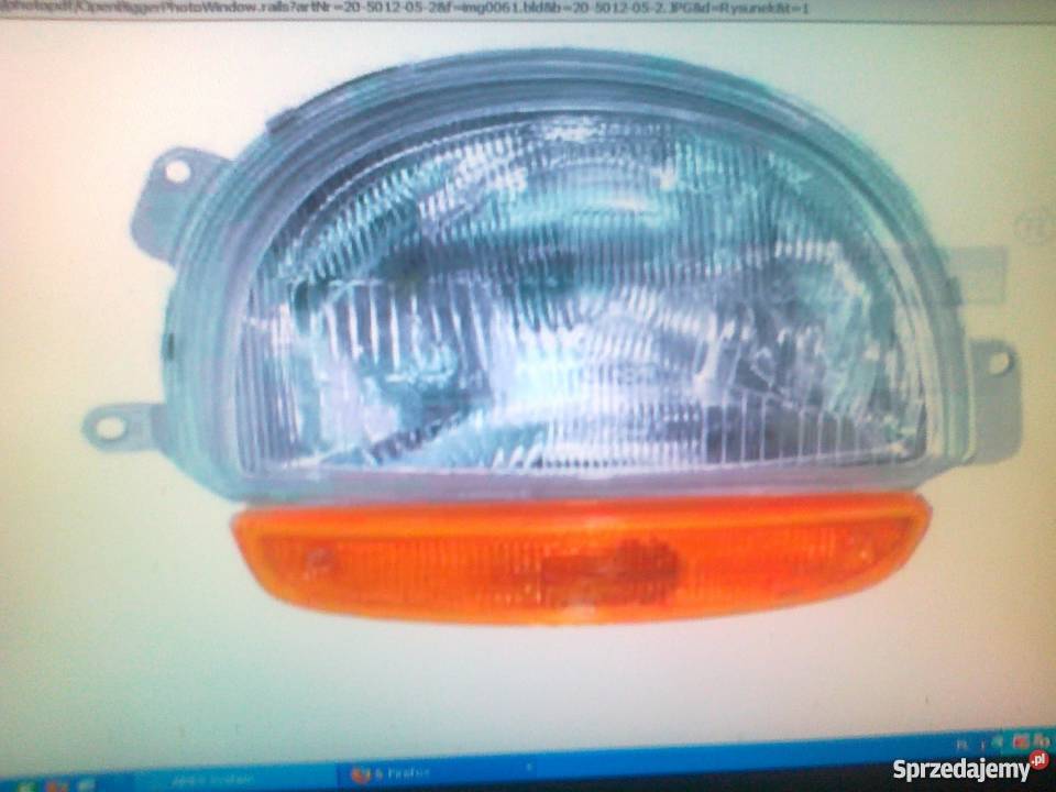 RENAULT TWINGO 99 REFLEKTOR LAMPA LE MAN NOWY Pruszków