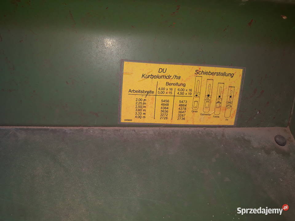 Siewnik HASSIA 3M DU100 nieuszkodzony Gruszka Zaporska sprzedam