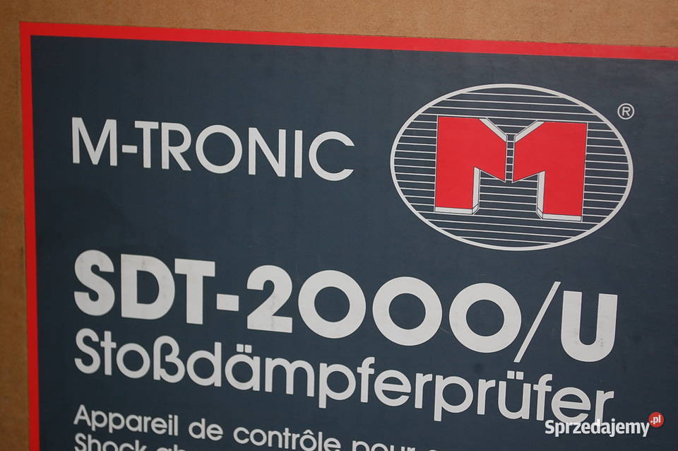 Tester amortyzatorów MTronic SDT2000 śląskie Dąbrowa Górnicza