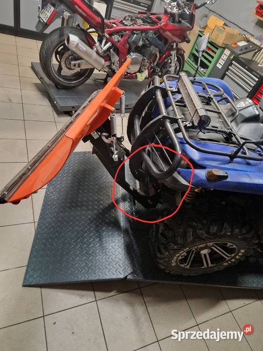 Pług do quada przedni montaż Grizzly kingquad lubelskie Zamość