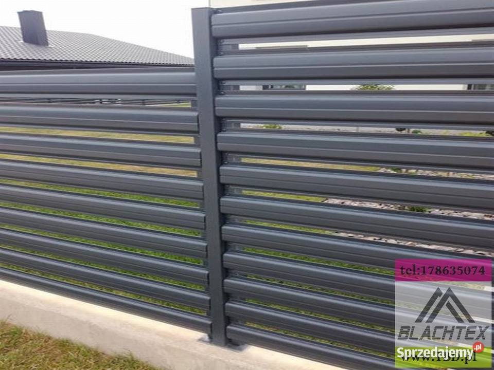 Trwałe SZTACHETKI przęsła ogrodzenia brama