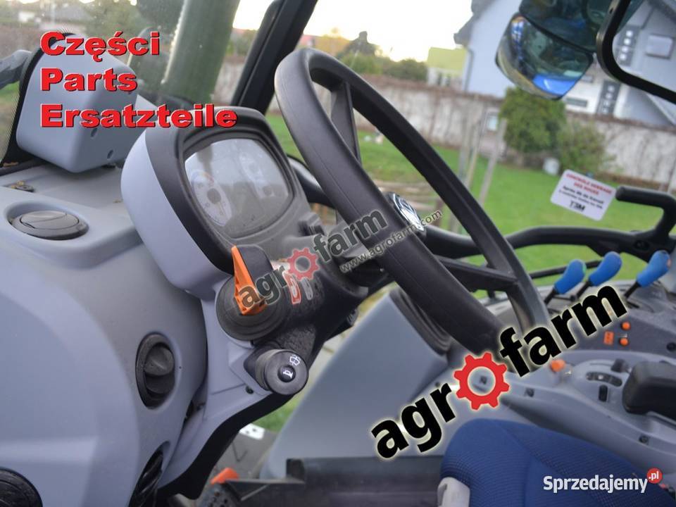 Holland T5110 części skrzynia biegów silnik Byków