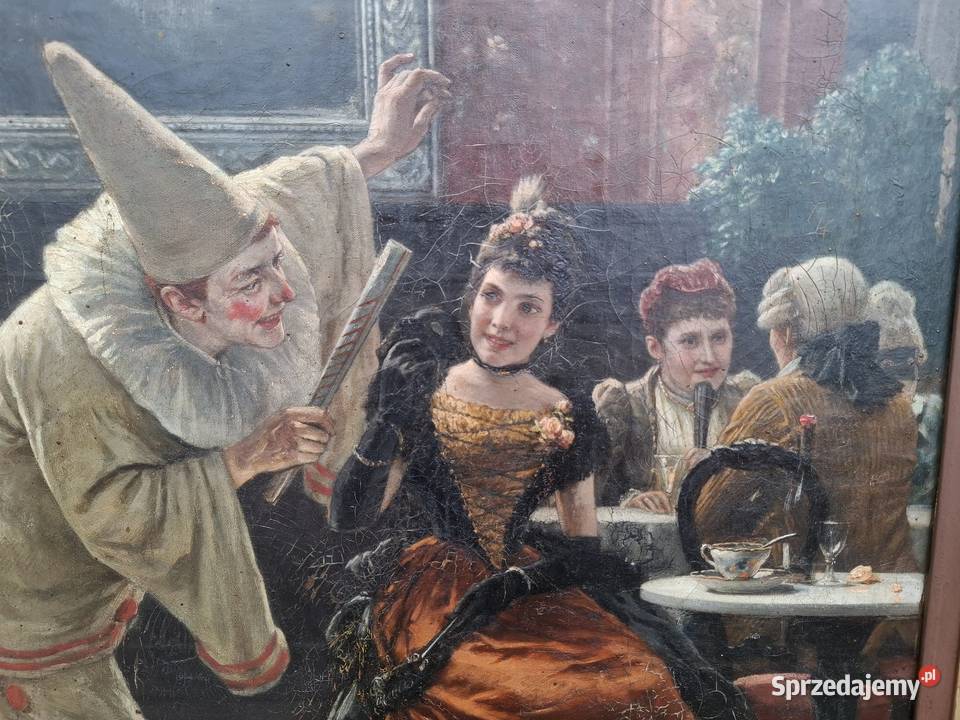 Obraz Carl Hertel 1892 Dzieło sztuki Piękny