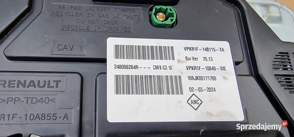 RENAULT MEGANE IV TALISMAN CAPTUR II ARKANA lubuskie Bieleń