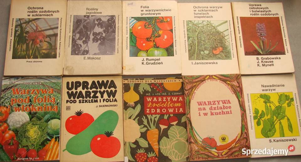 Warzywnictwo książki mazowieckie Radom