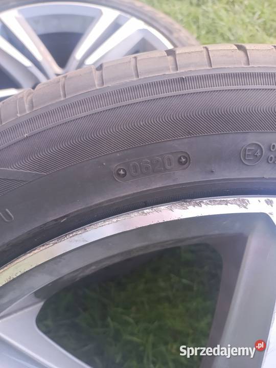 Felgi aluminiowe 19 5x112 opony letnie Kajetany