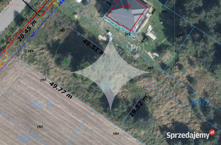 Budowlana działka pod dom Rabinówka