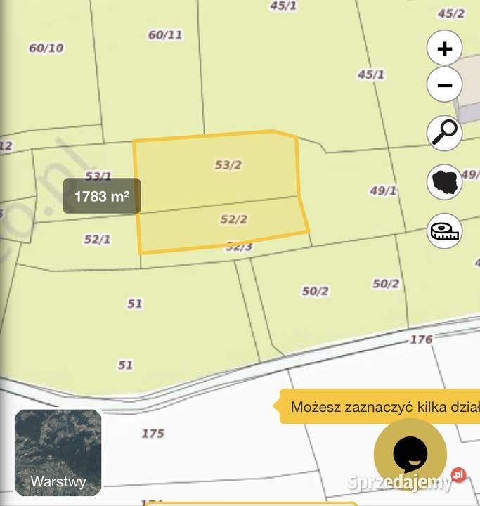 Działka Słopnice Dolne sprzedam