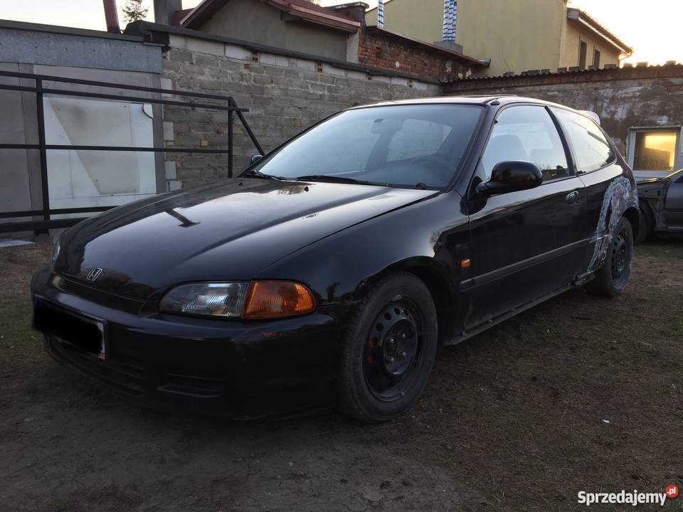 Honda civic v eg5 kanadyjka d16z6 typer czarny Motoryzacja wielkopolskie Poznań