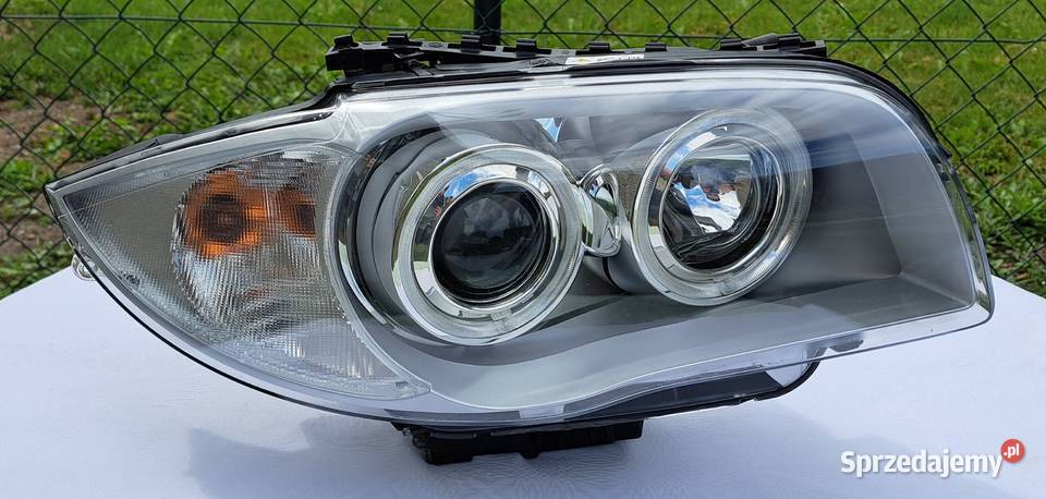 LAMPA PRAWA PRZÓD PRZEDNIA XENON BMW 1 E87 E82 osobowe Mielęcin