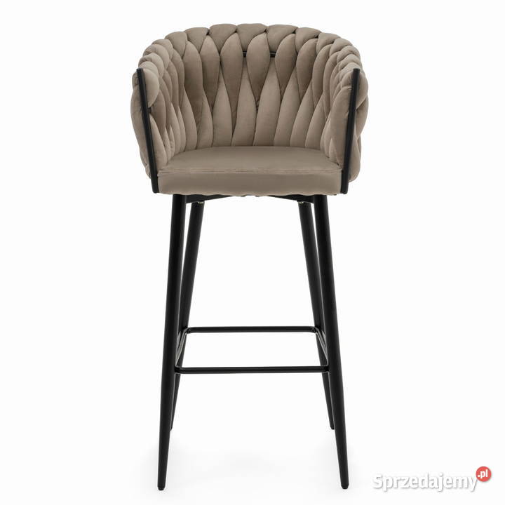 Ciemnobeżowy Hoker Tapicerowany Latina Wysyłka Tarchały Małe sprzedam