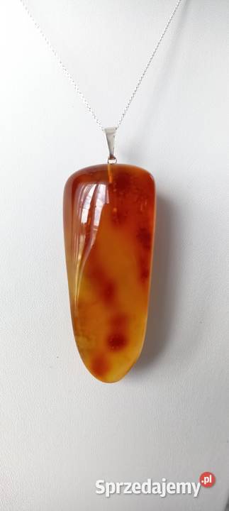 Wisior z bursztynu kujawsko-pomorskie Piotrków Kujawski sprzedam