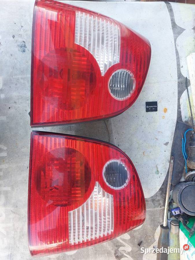 Lampy Tył Volkswagen Polo 2003 Lewą i Prawą Sucha Beskidzka